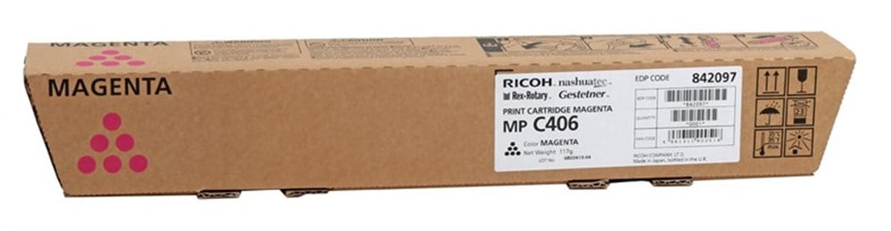 Ricoh MP-C 306-C307-C406 Orjinal Kırmızı Toner  (842097)