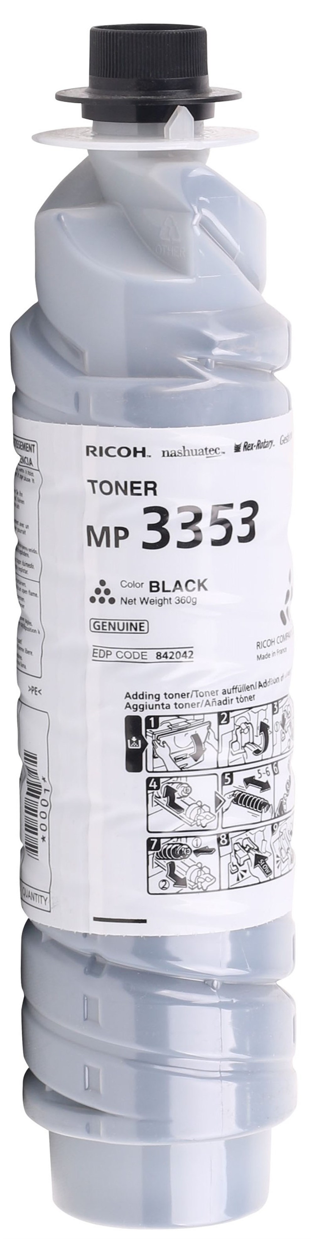 Ricoh MP3353 Orjinal Toner (2220D) MP3352-MP2352-MP2852-MP2853 (842042)