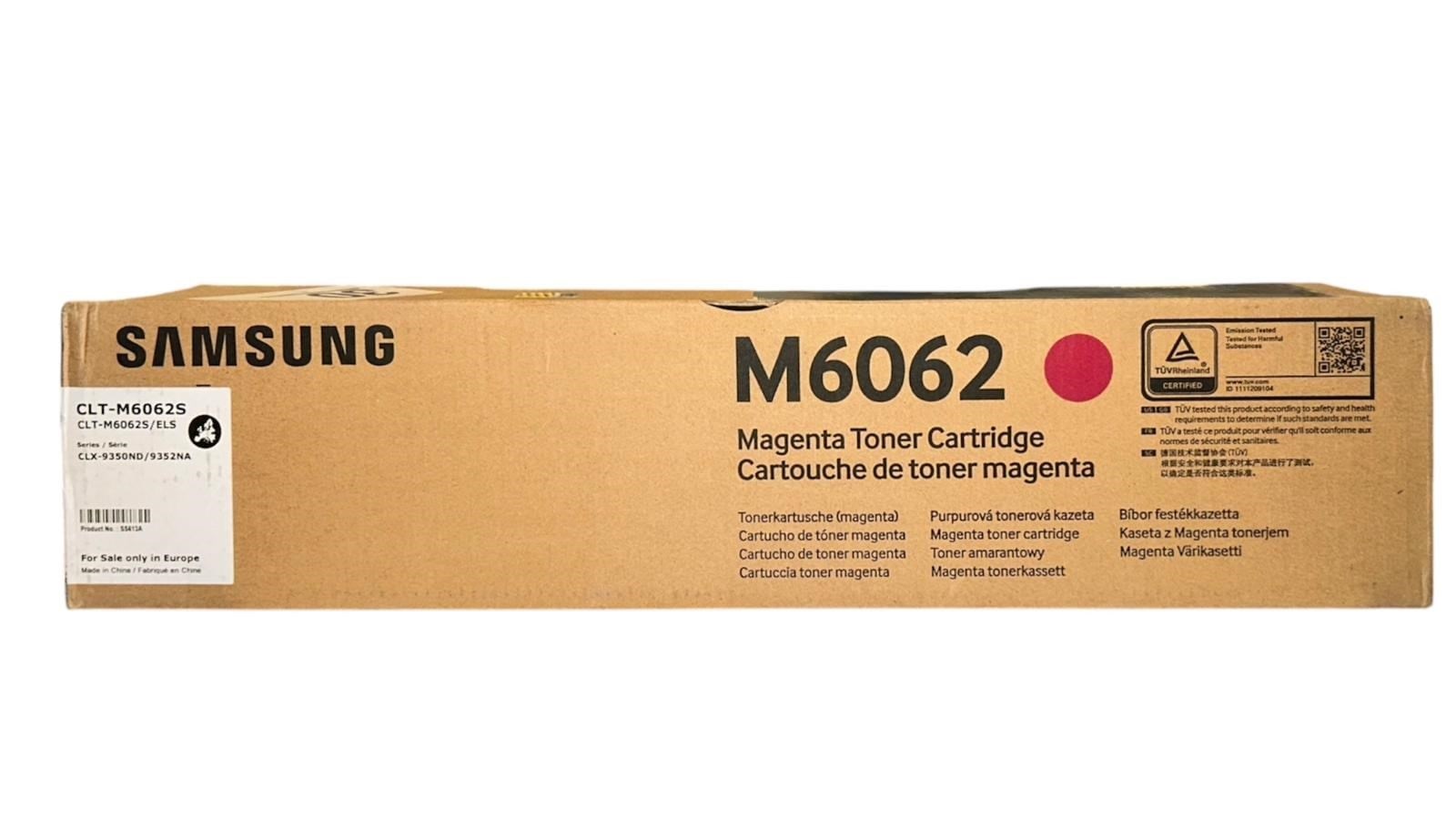 Samsung CLT-M6062S Kırmızı Orjinal Toner CLX9250, CLX9252, CLX9350, CLX9352