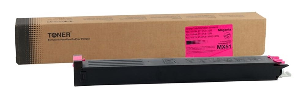 Sharp MX-51GTMA muadil By Point  Kırmızı Toner MX-4110-4111-4112-4140-5110-5112-5140