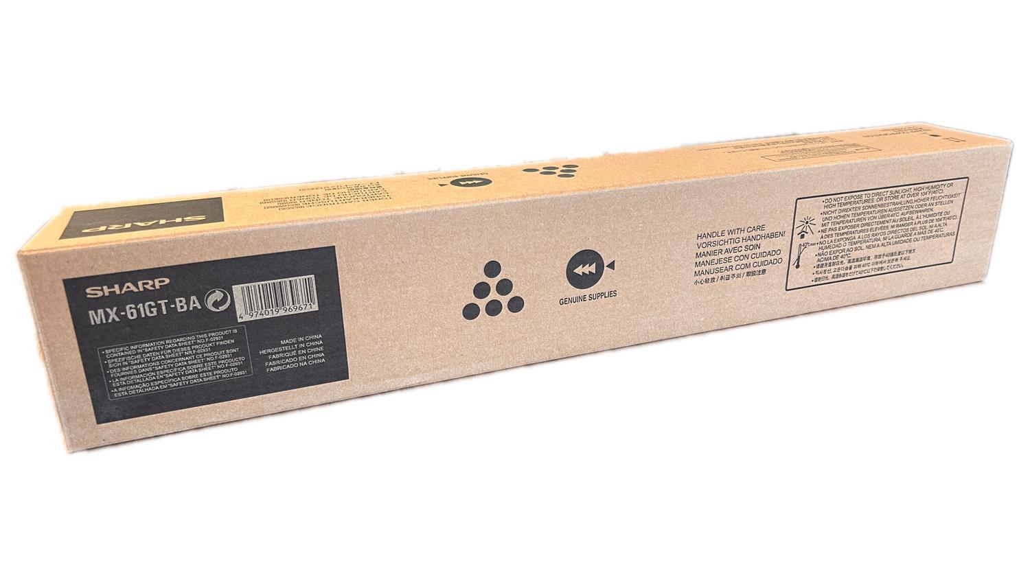 Sharp MX-61GT-BA Orijinal Siyah Toner MX-3060 3070 3570 3061 2651