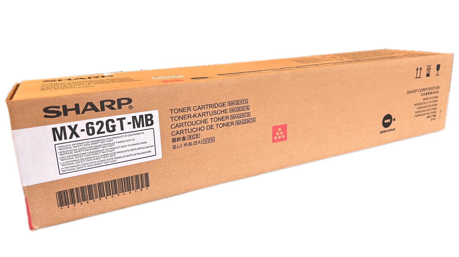 Sharp MX-62GT-MA Orijinal Kırmızı Toner MX-6240 7040