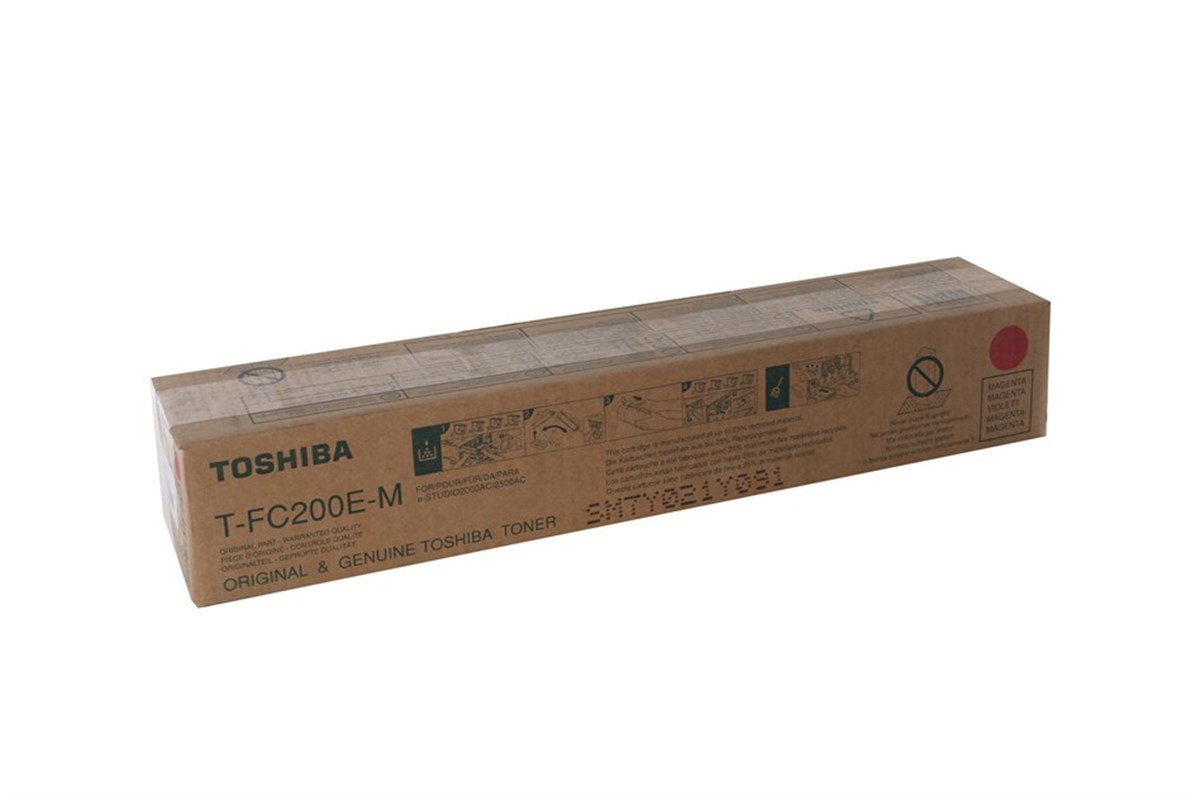 Toshiba T-FC200E-M Orjinal Kırmızı Toner e-Studio 2000AC-2500AC (33.600 Sayfa)