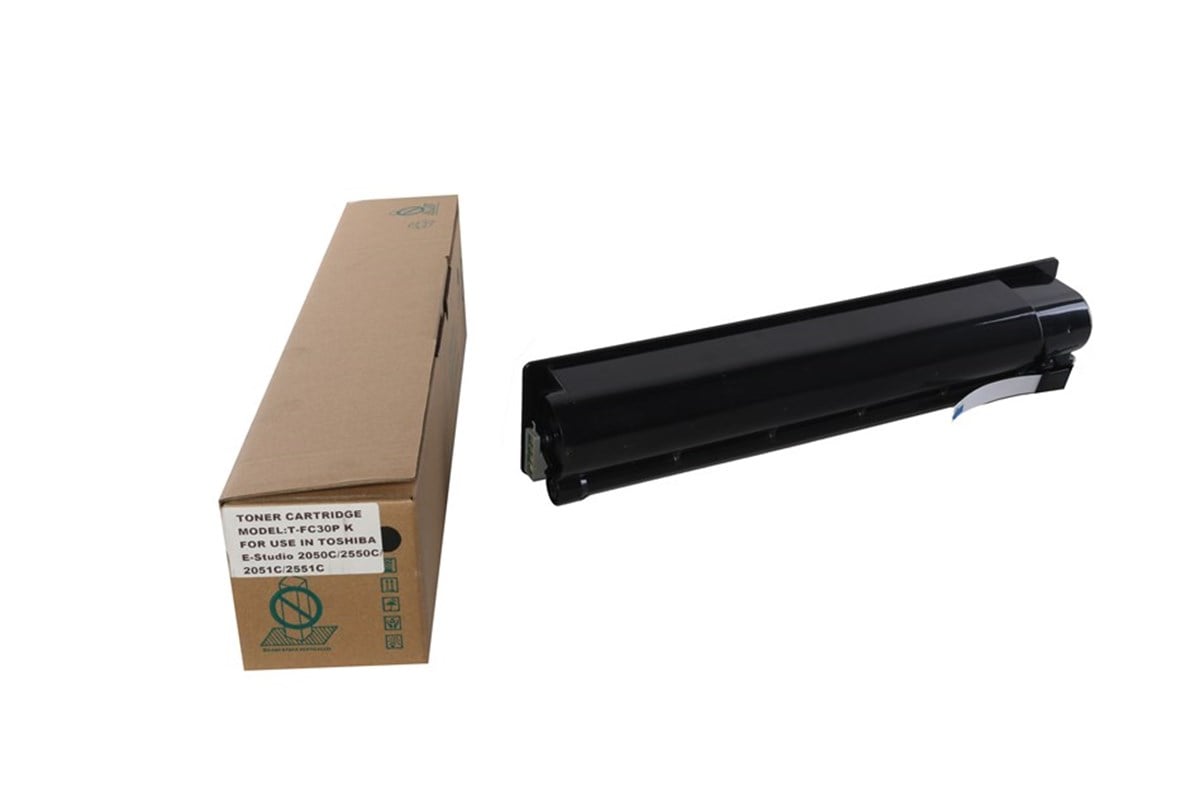 Toshiba T-FC30P-K muadil By Point  Siyah Toner E-Studio 2050C-2550C-2051C-2551C