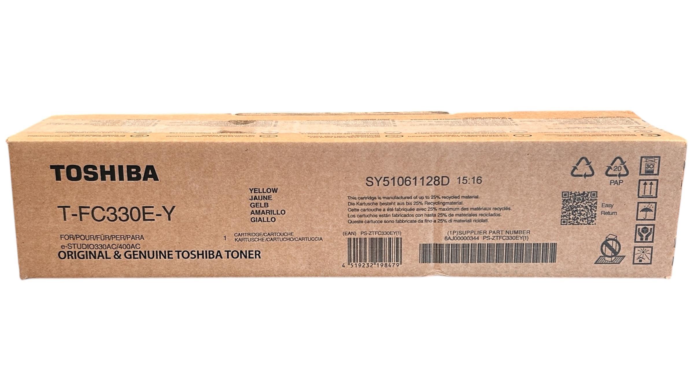 Toshiba T-FC330E-Y Orijinal Sarı Toner E-Studio 330AC 400AC