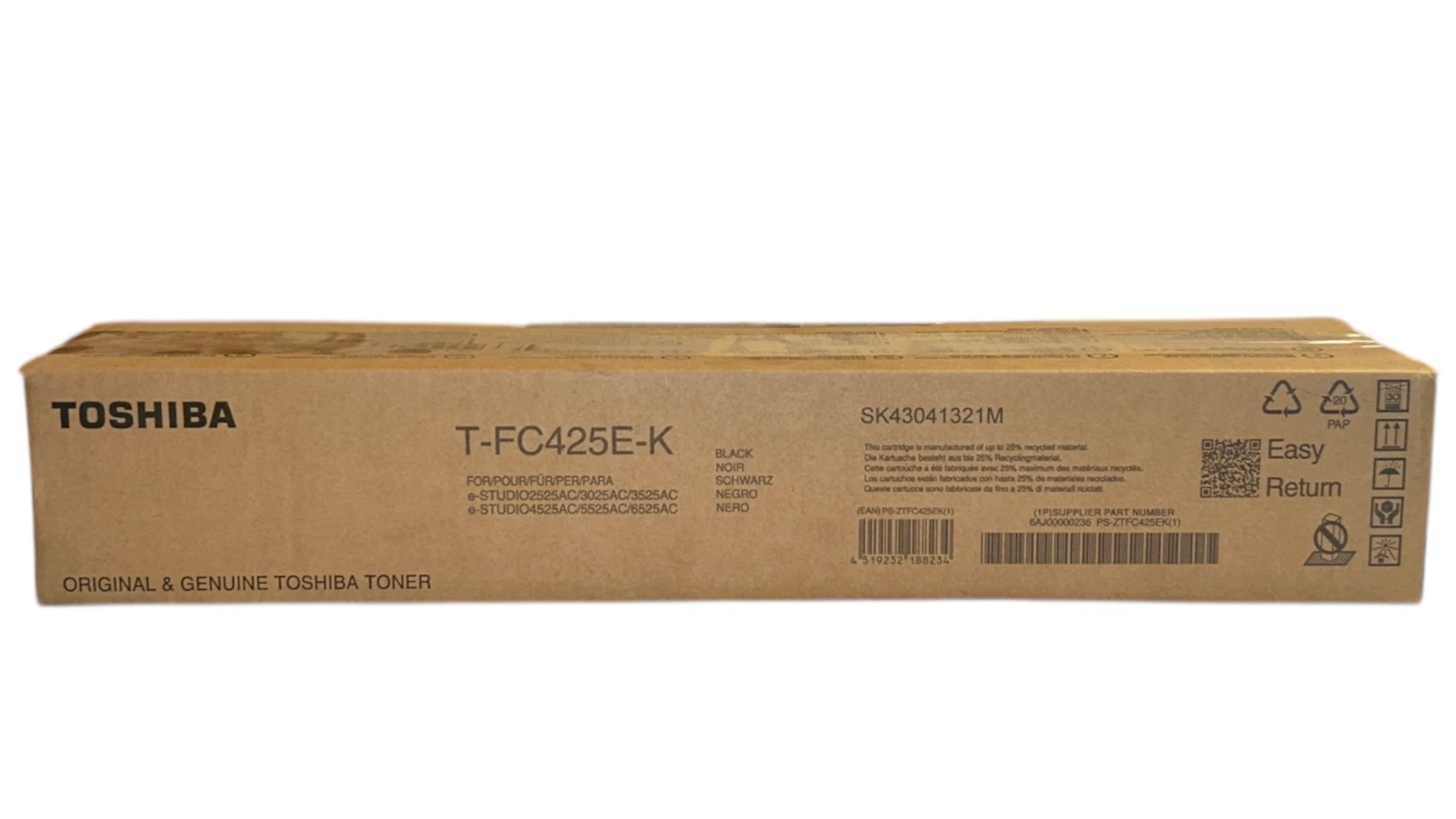 Toshiba T-FC425E-K Orijinal Siyah Toner E-Studio 2020AC 2520AC 2525 3025 4525AC