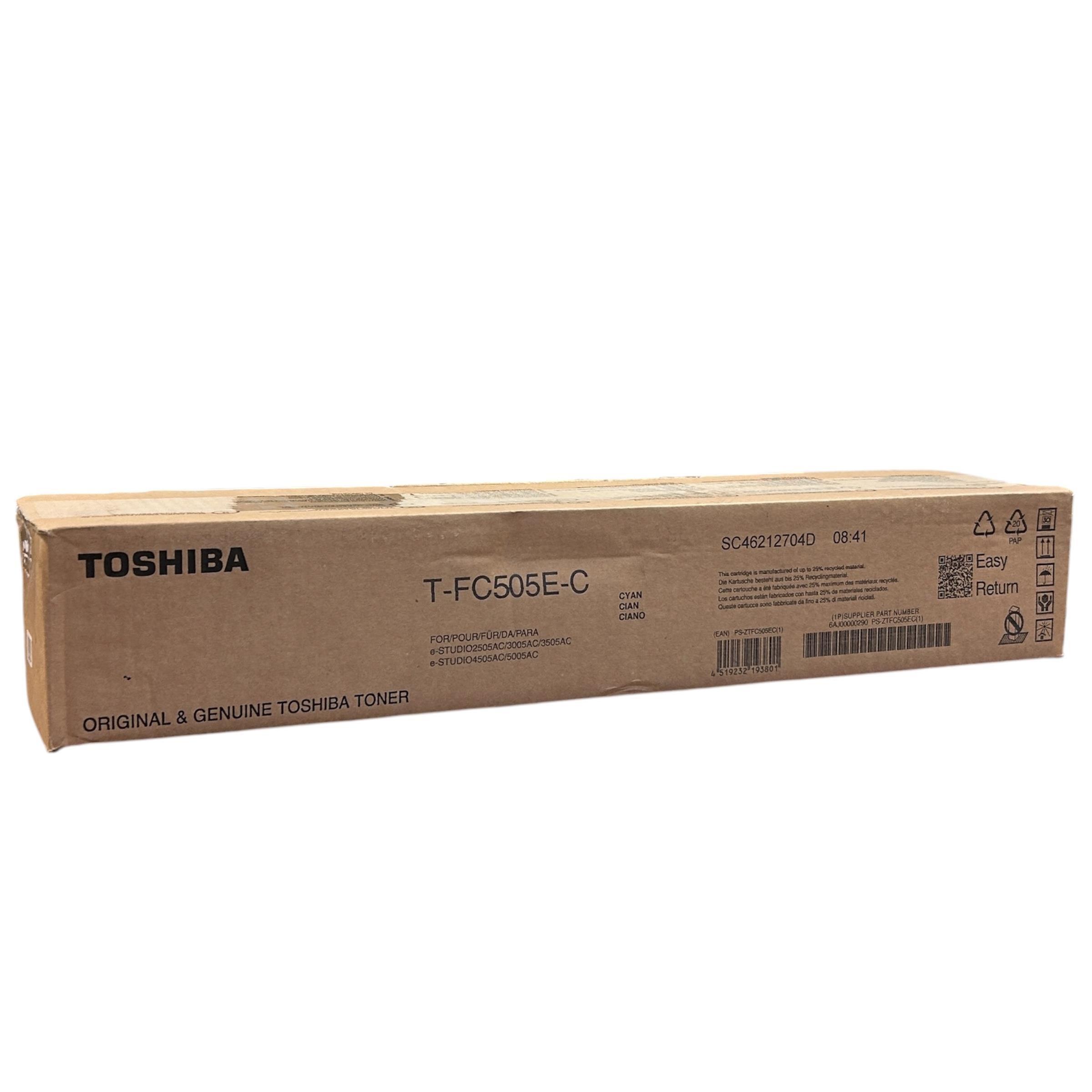 Toshiba T-FC505E-C Orijinal Mavi Toner e-Studio 2505 4505  3005  5005