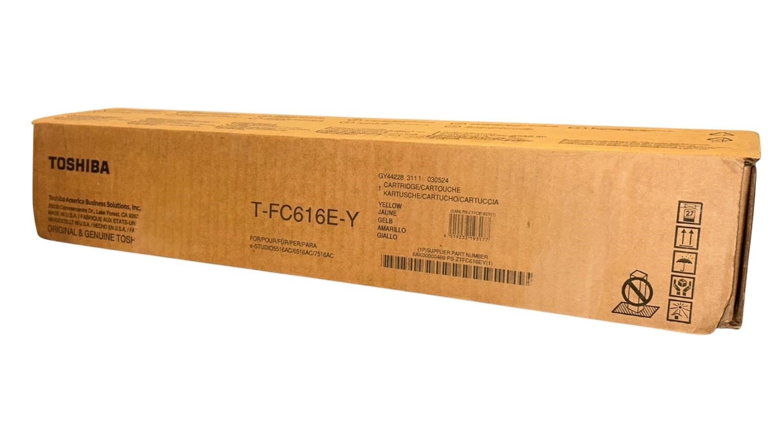 Toshiba T-FC616E-Y Orijinal Sarı Toner E-Studio 5516AC 6516AC 7516AC 7616AC