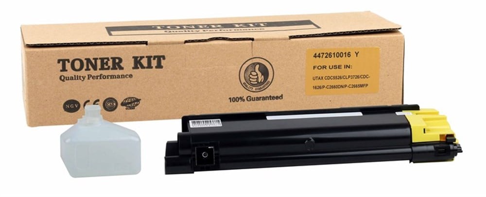 Utax CDC-1626-1726-3726 / Adler DCC-5526-6526 muadil By Point  Sarı Toner (4472610016)