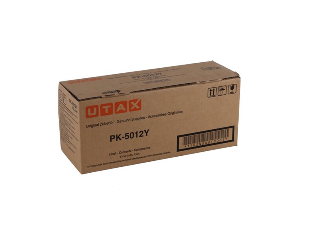 Utax PK-5012Y Orjinal Sarı Toner P-C 3560MFP, P-C 3565MFP