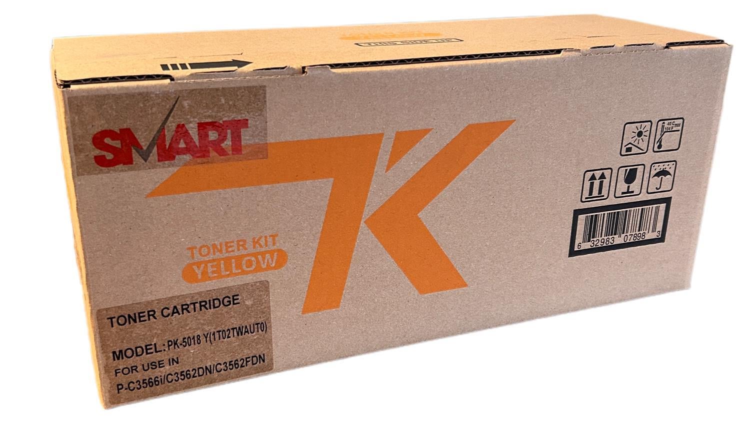 Utax PK-5018 Smart Sarı Toner PC3562  PC3566