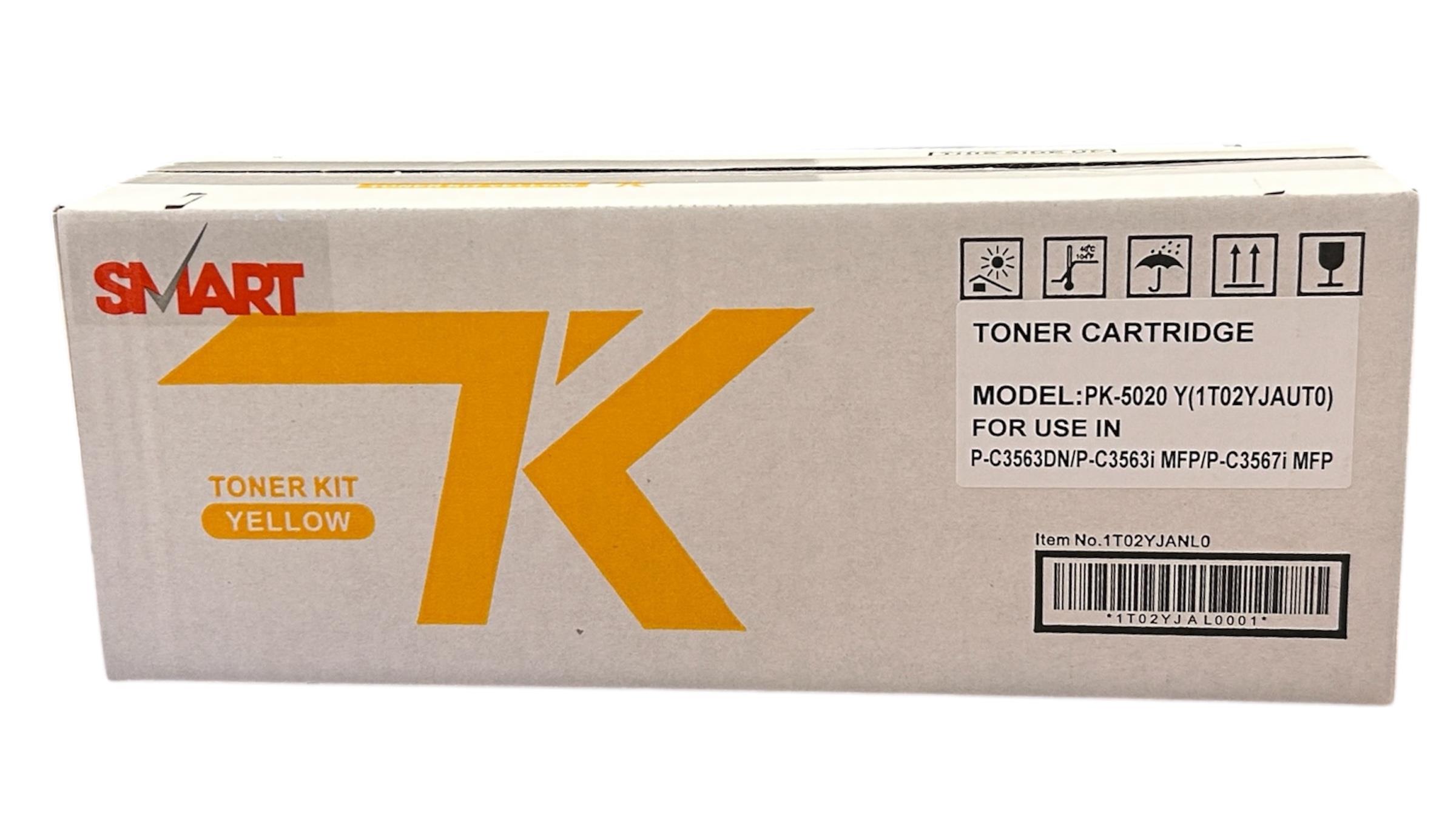 Utax PK-5020 Smart Sarı Toner P-C 3563i 3567i