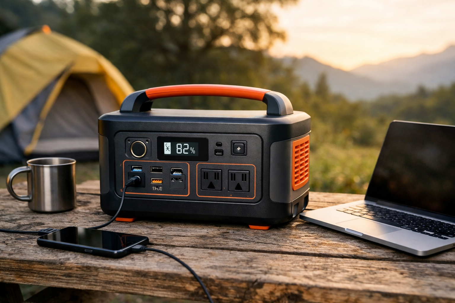 Taşınabilir güç kaynağı kullanımı ve örnek cihazlar