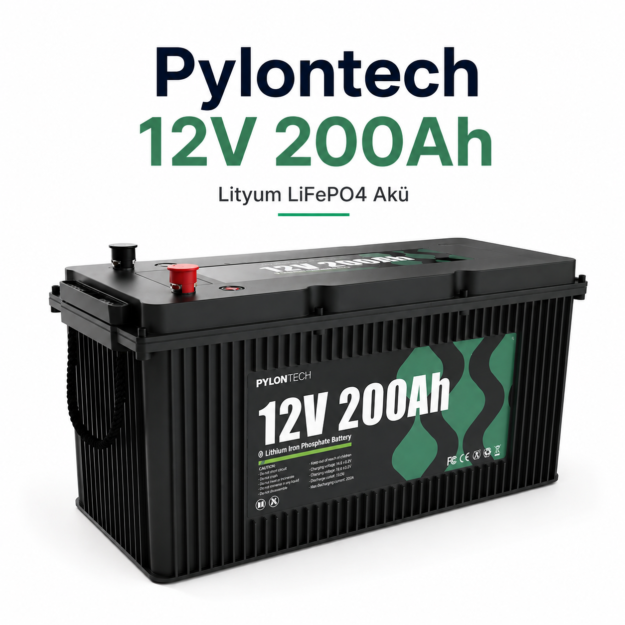 Pylontech 12V 200Ah lityum LiFePO4 akü