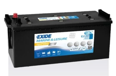 Exide ES1350 Jel Akü Marin 120Ah 1350Wh Equipment Gel 