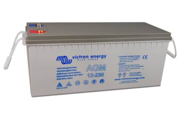 Victron Energy 12V/230Ah AGM Super Cycle Battery (M8)