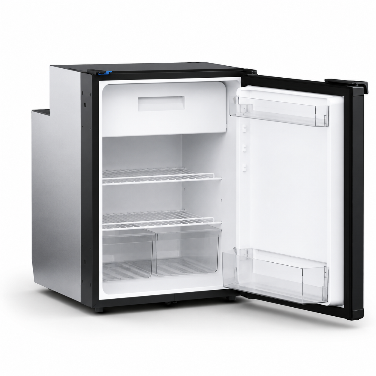 WAECO WCR80 12/24 V DC karavan buzdolabı açık kapak ve dondurucu bölmesi