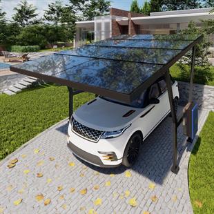 1 Araçlık Solar Otopark | Carport