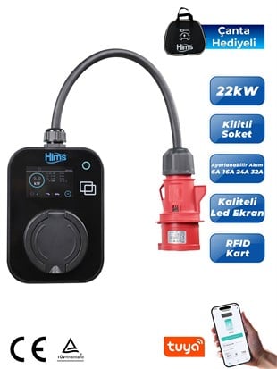 HCTS-22-S 22 kW elektrikli araç şarj cihazı