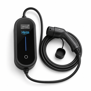 HİMS 7 kW ev tipi taşınabilir elektrikli araç şarj cihazı HCTK-7-PS
