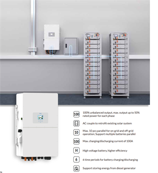 Deye 30kW 30.000 watt hibrit Hybrid Trifaz inverter Yüksek Voltaj
