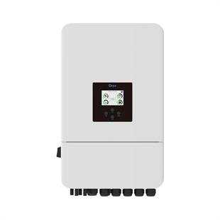 “Deye 8kW hibrit monofaz inverter ön görünüm”