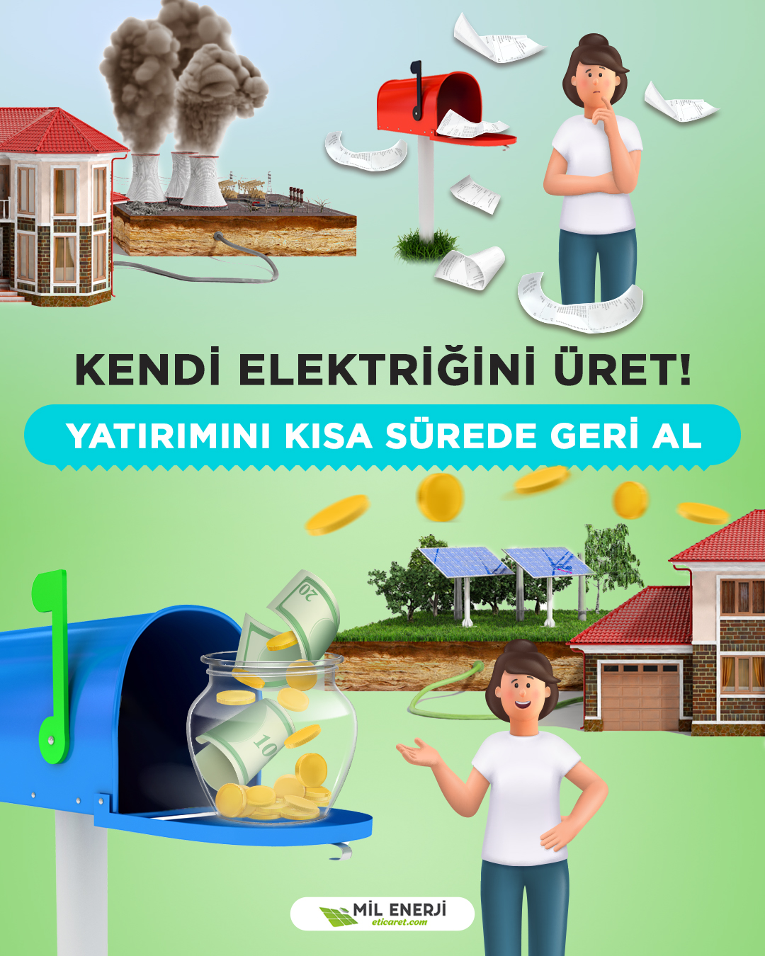 Kendi Elektriğini Üret