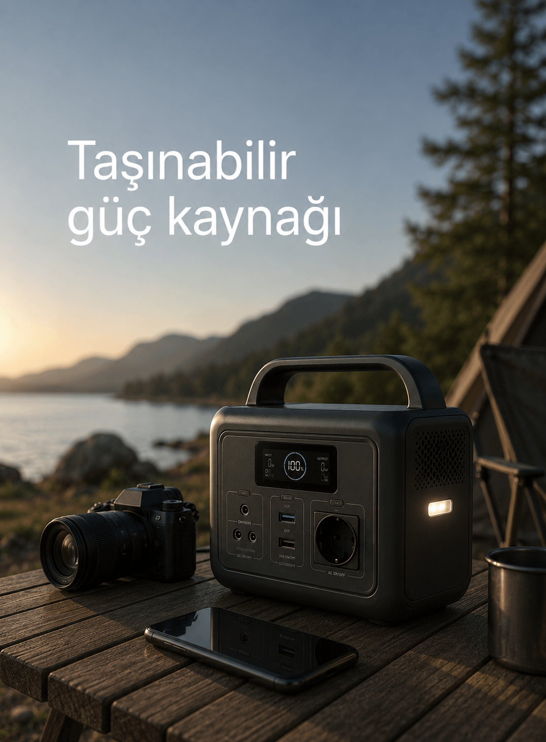 taşınabilir güç kaynağı modelleri fiyatları kamp karavan acil durum power station
