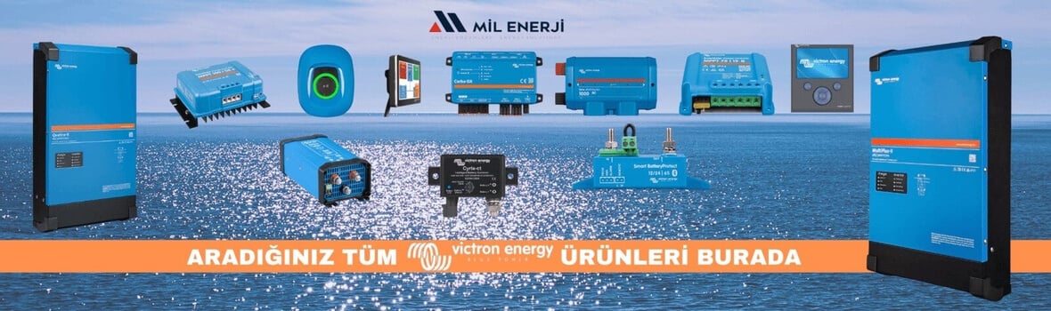 Victron Energy inverter, şarj kontrol ve enerji depolama ürünleri