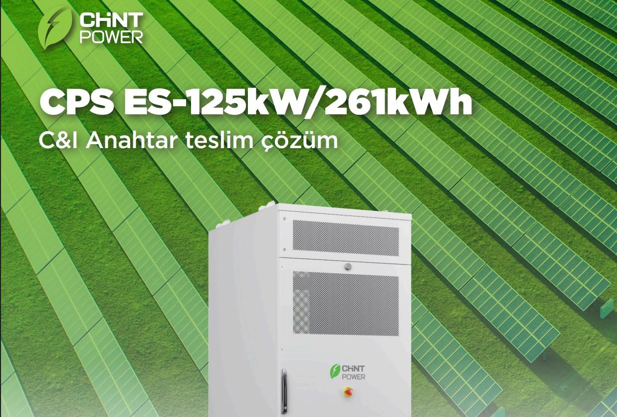 Chint Power ES-125kW/261kWh Ticari ve Endüstriyel Enerji Depolama