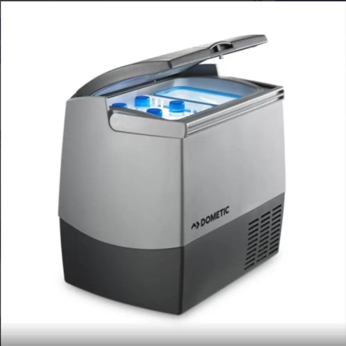 Alt text: Dometic CDF 18 açık kapak iç görünüm