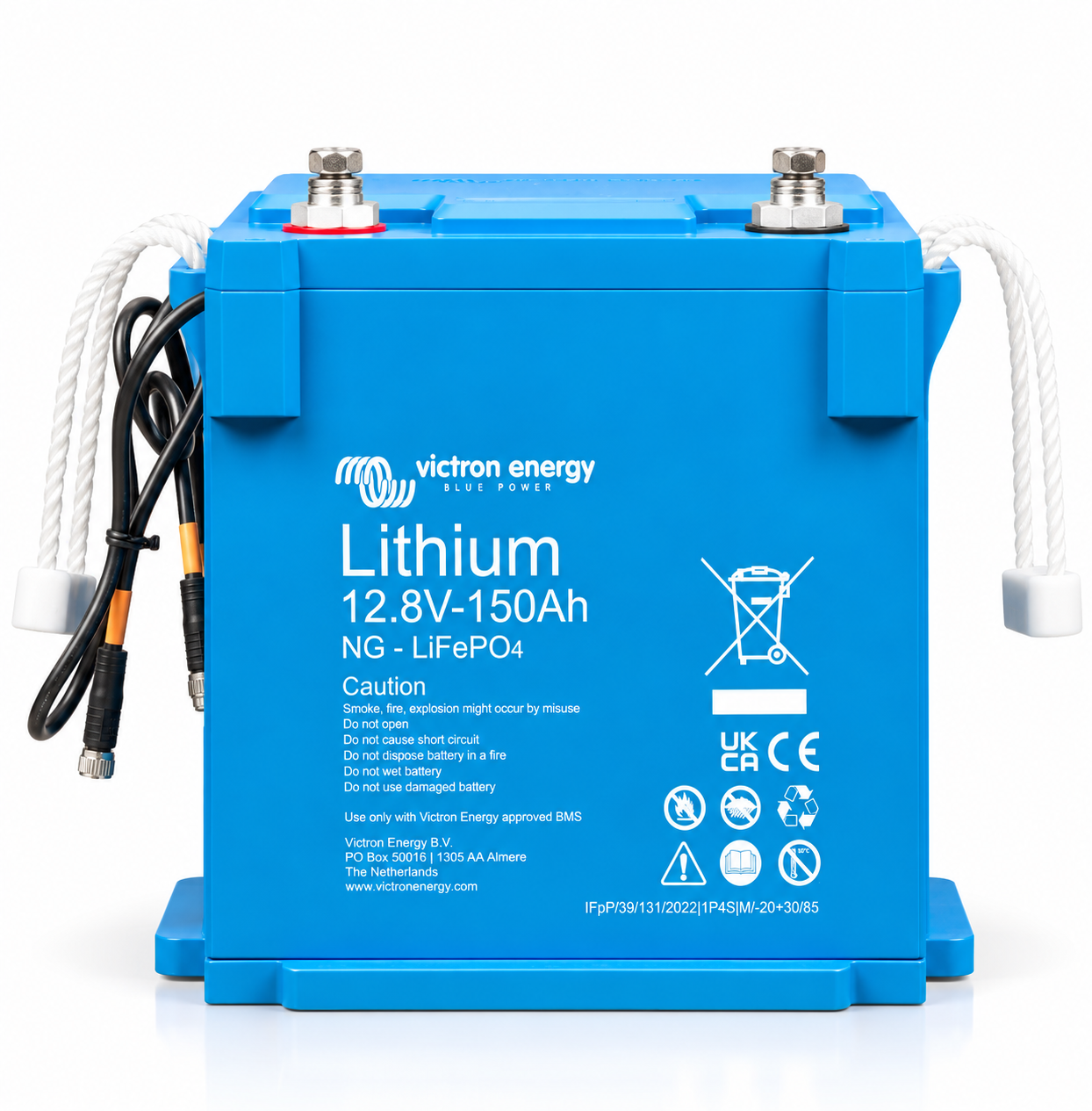 Victron Energy LiFePO4 12,8V 150Ah NG akü ön açı