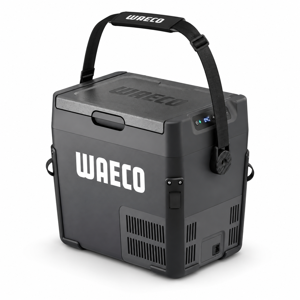 WAECO WCC32 32 L kompresörlü araç buzdolabı perspektif görünümü