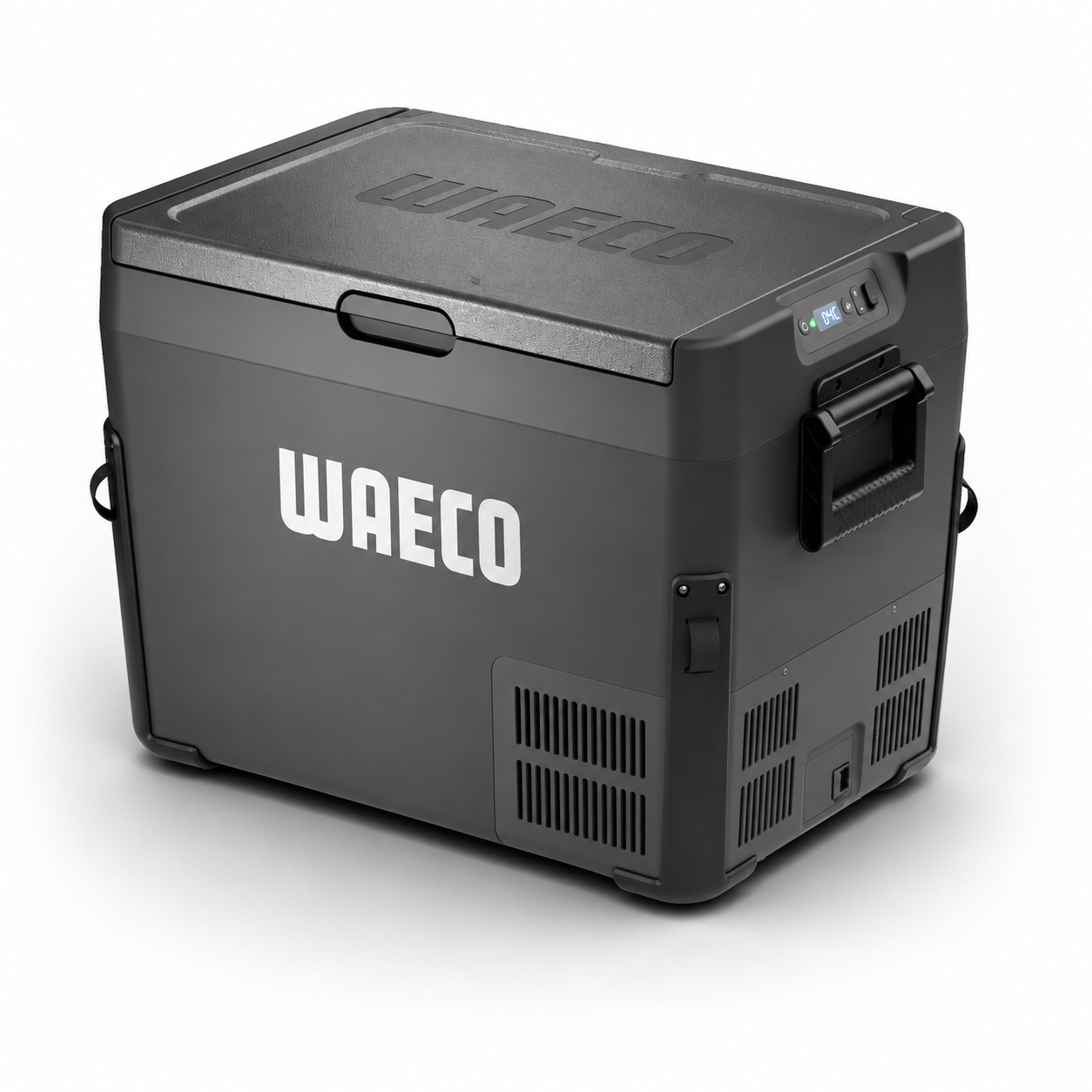 WAECO WCC60 kompresörlü araç buzdolabı perspektif görünümü