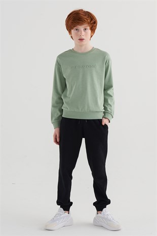 Unisex Light Green Sweatshirt