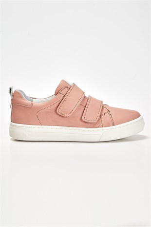 Girls Powder Pink Sneakers