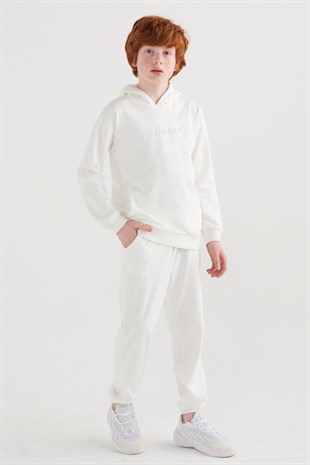 Unisex Oversize White Sweatshirt