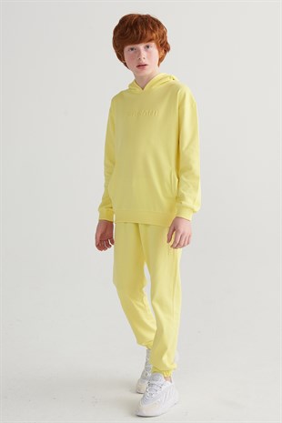 Unisex Oversize Yellow Sweatshirt