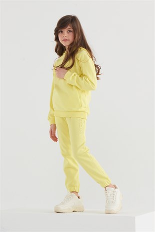 Unisex Oversize Yellow Sweatshirt
