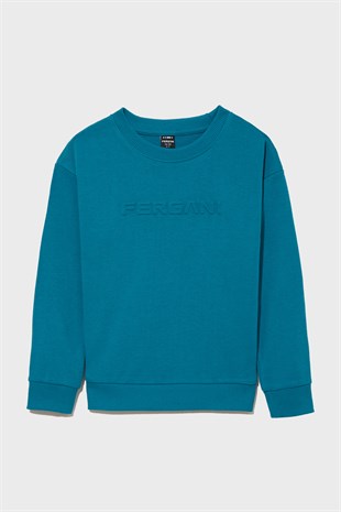 Unisex Blue Green Sweatshirt