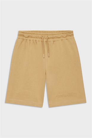 Unisex Camel Shorts