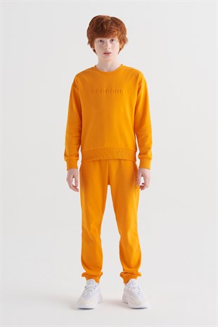 Unisex Orange Sweatshirt