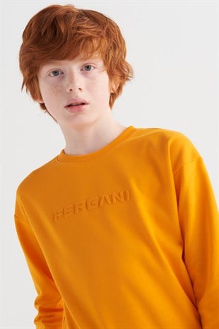 Unisex Orange Sweatshirt