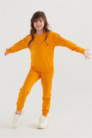 Unisex Orange Sweatshirt