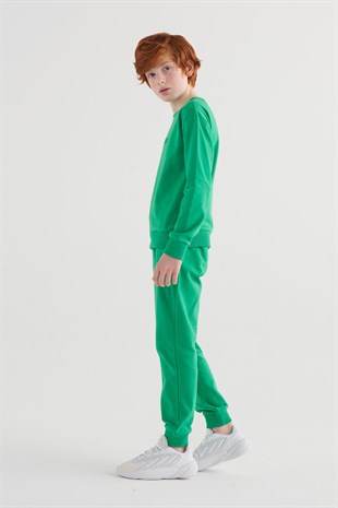 Unisex Green Sweatshirt