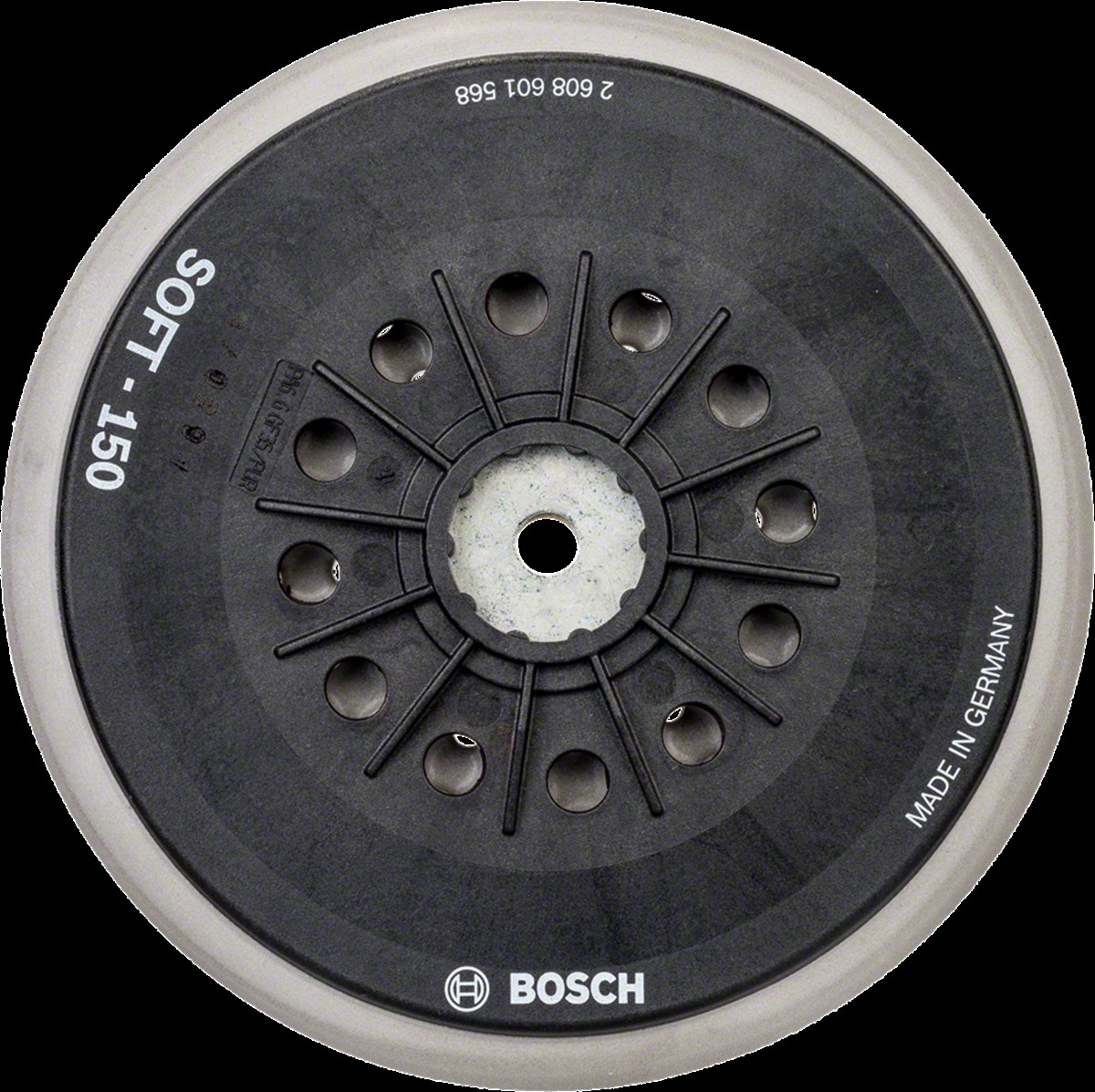 Bosch - 150 mm Çok Delikli Zımp. Tabanı Yumuşak (GEX)
