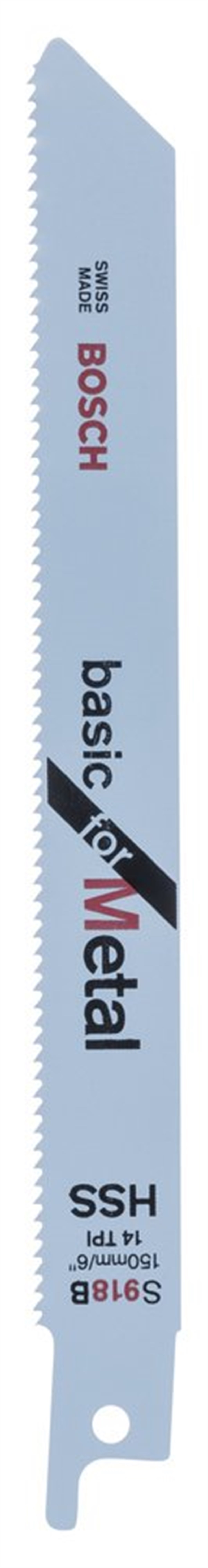 Bosch - Basic Serisi Metal için Panter Testere Bıçağı S 918 BF - 2li