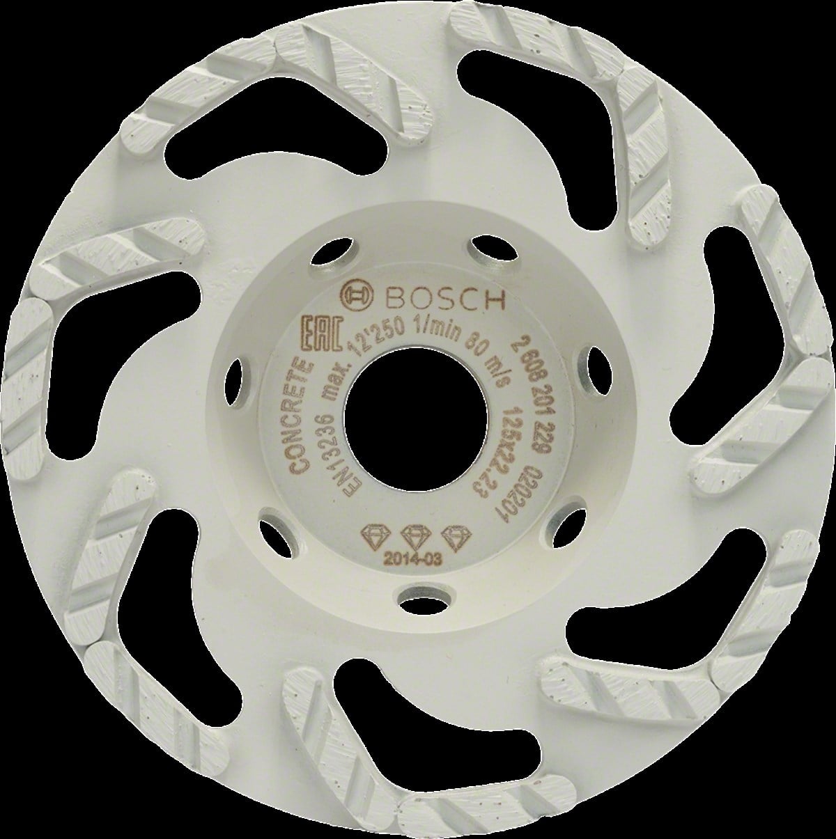 Bosch Çanak Disk Best for Concrete Speed 125 mm
