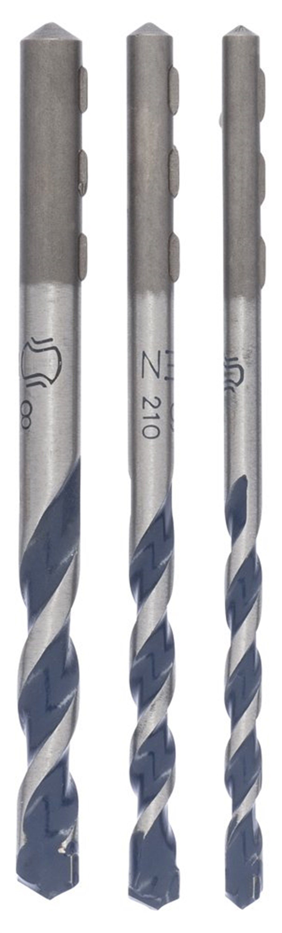 Bosch - cyl-5 Serisi, Blue Granite Turbo Beton Matkap Ucu 3lü 5-6-8 mm