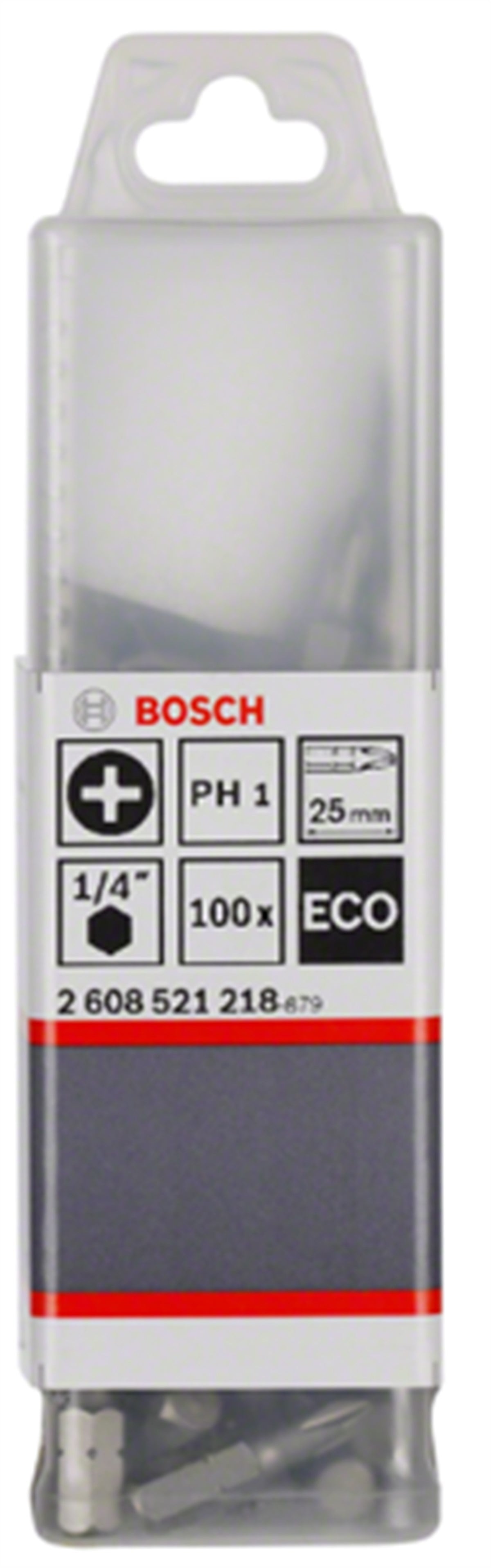 Bosch - Eco PH2 Vidalama Ucu 25mm 100lü